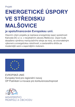 Projekt energetické úspory ve středisku Malšovice